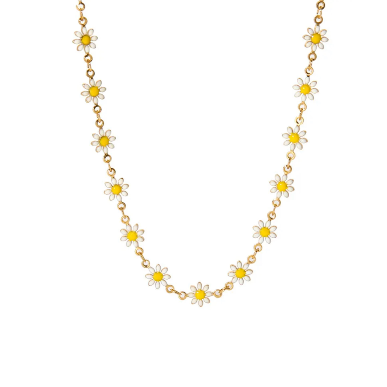 Daisy choker necklace