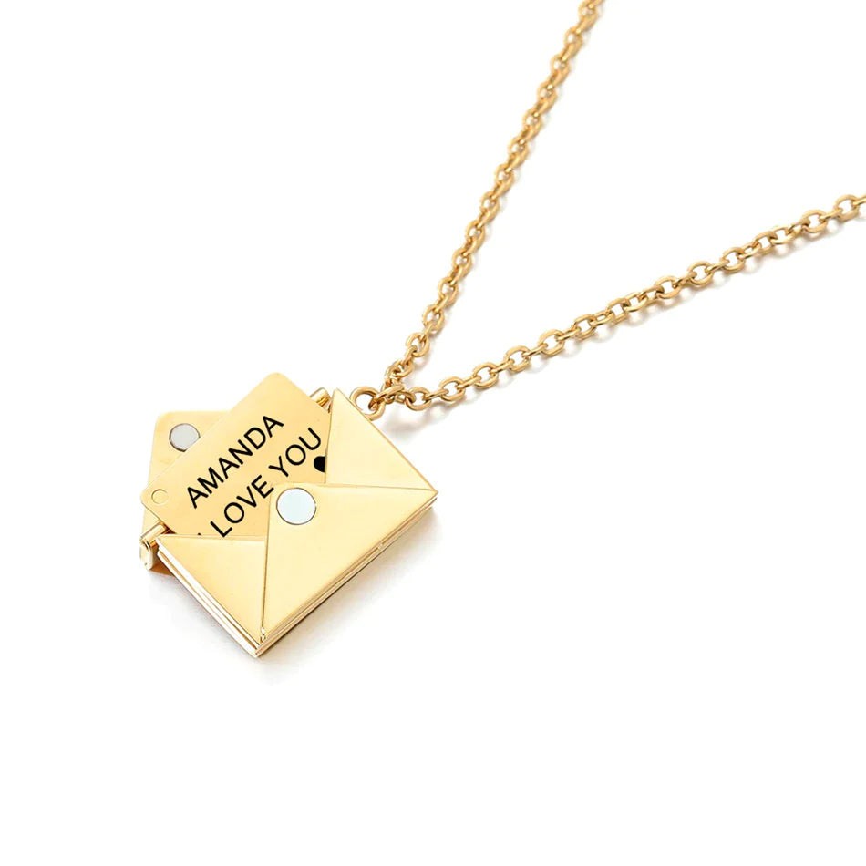 LOVE LETTER PERSONALIZED NECKLACE